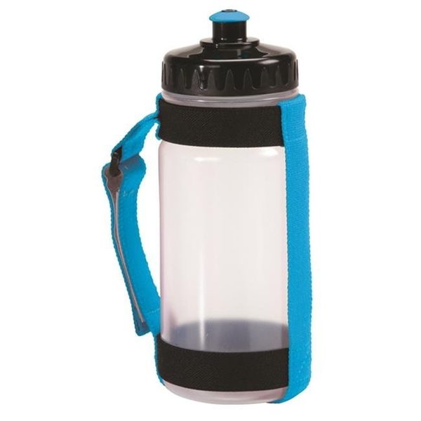 Agm Group AGM Group 78270 Slim Handheld Bottle Carrier with 650 ml - Blue 78270